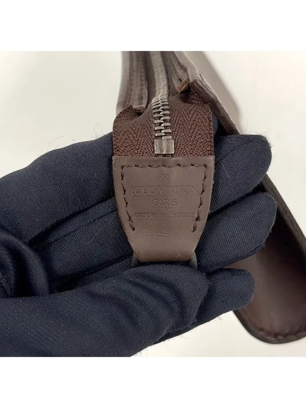 Louis Vuitton Epi Leather Brown Pouch